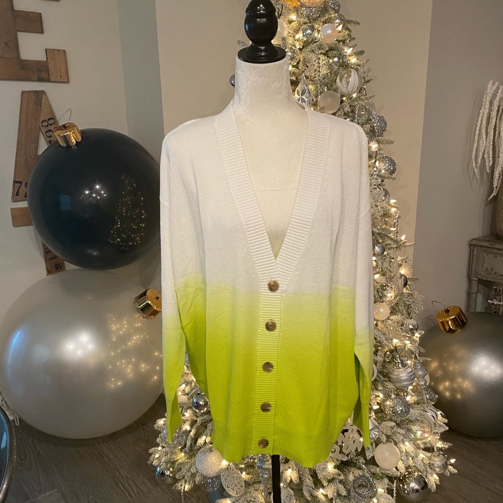 Signature8 Ombré Cardigan NWT
